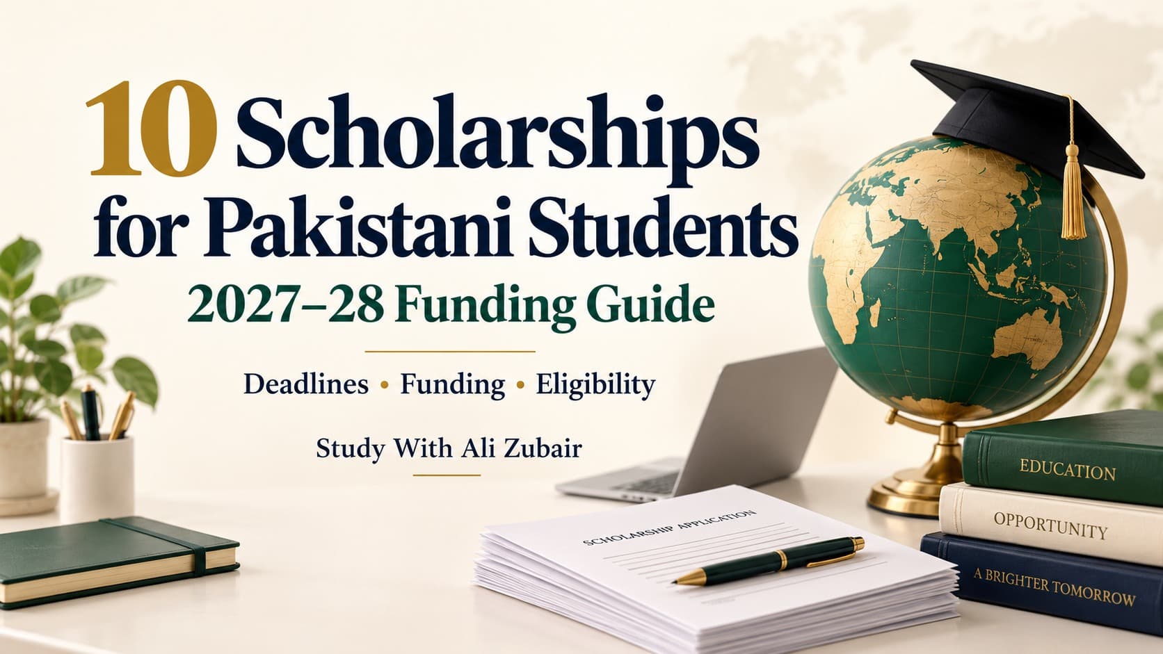 10 Scholarships for Pakistani Students: 2027–28 Guide